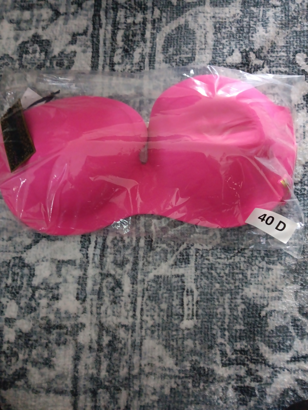 Bareback Pink 40D Bra.